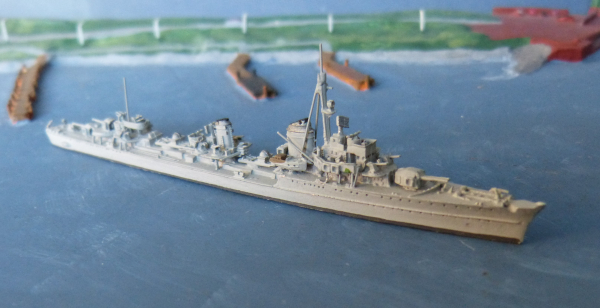 Neptun Modell N 1061 Zerstörer Typ Z 39 Kriegsmarine Maßstab 1:1250