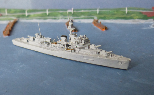 Neptun Modell : Schulschiff Brummer 1:1250 , deutsche Kriegsmarine