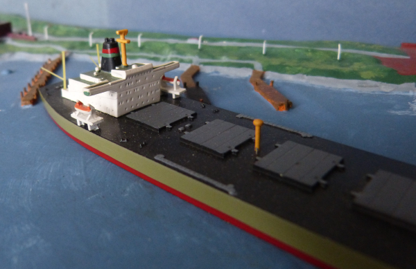 Hansa Modell S 223 Frachter Bulker Stadt Bremen 1:1250