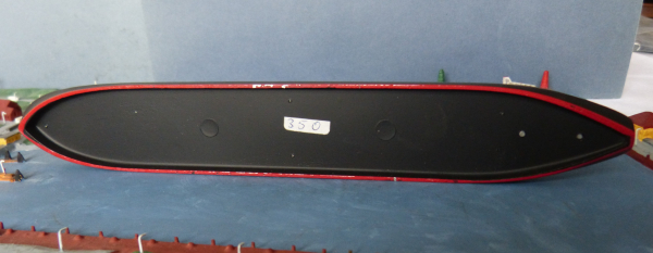 Hansa Modell S 350 Frachter Tanker Westfalen 1:1250