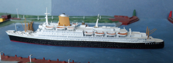 CM KR Modell 10 Passagierschiff Bremen Norddeutscher Lloyd 1:1250 Norddeutscher Lloyd