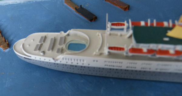 Mercator Modell 915 Atlantik Liner Kreuzfahrtschiff MS Vistafjord 1:1250 Passagierschiff