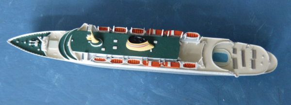 Mercator Modell 915 Atlantik Liner Kreuzfahrtschiff MS Vistafjord 1:1250 Passagierschiff