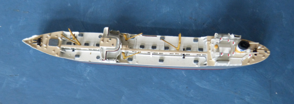 Mercator Modell 488 Tanker Dampfer Brake Maßstab 1:1250