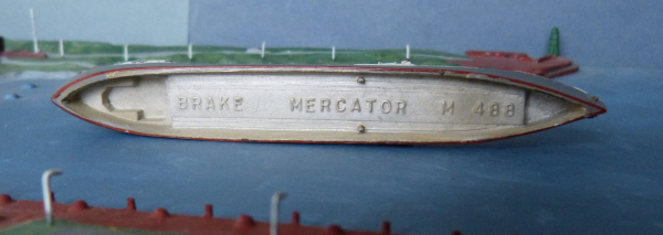 Mercator Modell 488 Tanker Dampfer Brake Maßstab 1:1250