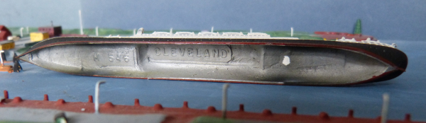 Mercator Ship Model 546 - german Passenger Steamer Cleveland - 1 : 1250 Hamburg America Line