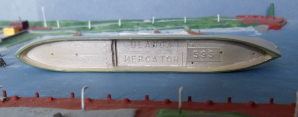 Mercator Modell M 595 Frachter Ulanga Maßstab 1:1250 Deutsche Ostafrika Linie