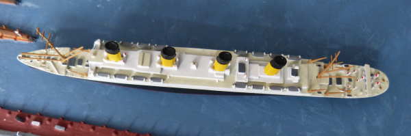 Mercator Modell 404 Dampfer Passagierschiff Titanic 1:1250 White Star Line