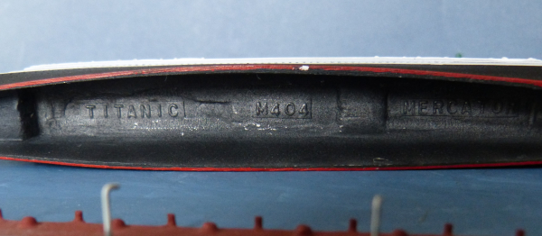 Mercator Modell 404 Dampfer Passagierschiff Titanic 1:1250 White Star Line