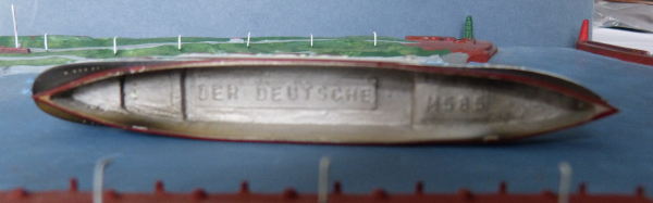 Mercator M 585 Ship Model Steamer Passenger Ship Der Deutsche Hapag - 1:1250