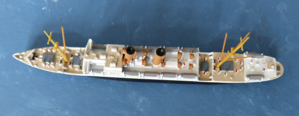Mercator Ship Model 425 german Passengership Steamer Prinz Eitel Friedrich 1 : 1250 NDL Bremen