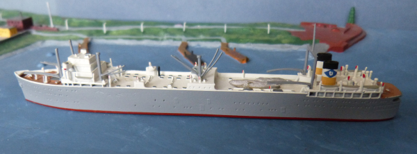 Mercator Modell M 491 Walfangschiff Unitas Maßstab 1:1250 mit Walen an Bord