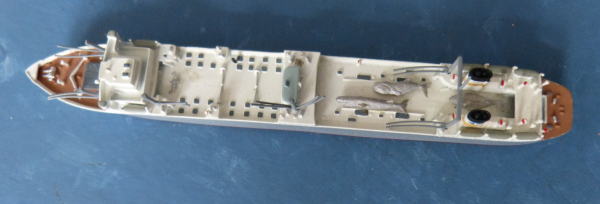 Mercator Modell M 491 Walfangschiff Unitas Maßstab 1:1250 mit Walen an Bord