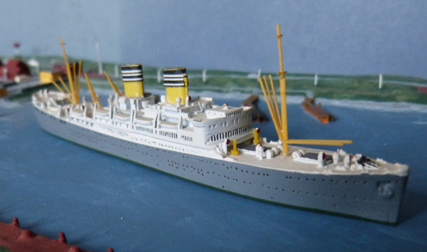 Mercator Modell M 530 Dampfer Passagierschiff Windhuk Woermann Linie