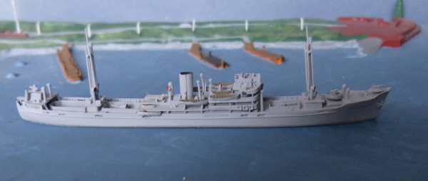 Neptun Ship Model N 1026 1:1250 German 2. World War Auxiliary Cruiser Michel