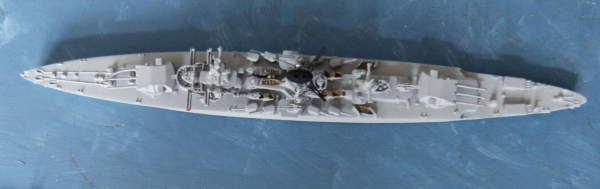 Neptun Modell Panzerschiff Deutschland , Maßstab 1 : 1250  - deutsche Kriegsmarine