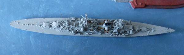 Neptun Modell - schwerer Kreuzer Prinz Eugen 1:1250 - Kriegsmarine