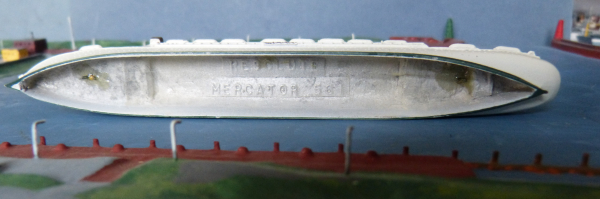 Mercator Modell : Kreuzfahrtschiff / Dampfer Resolute der HAPAG - Maßstab 1:1250 !