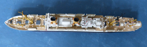Mercator Ship Model 552 german Passengership Steamer Berlin 1 : 1250 NDL Bremen