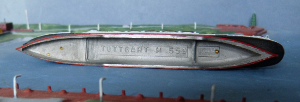 Mercator Ship Model 559 - german Passenger Steamer Stuttgart - 1 : 1250 - NDL Bremen
