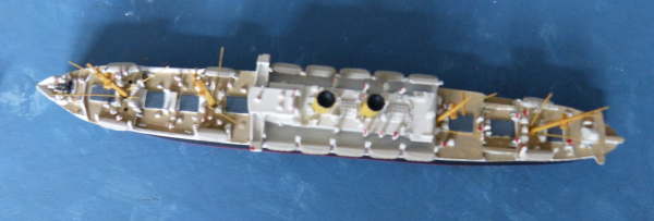 Mercator Modell 531 Dampfer Passagierschiff Albert Ballin Reederei HAPAG 1:1250