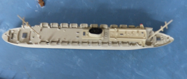 Mercator Ship Model 529 - Third Reich KdF Passenger Ship MS Robert Ley - 1 : 1250