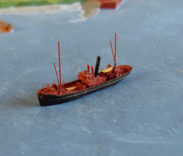 CM W Modell 84 - Dampfers / Fischkutter Kassel - Maßstab 1:1250