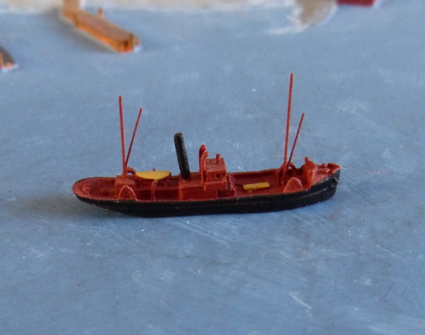 CM W Modell 84 - Dampfers / Fischkutter Kassel - Maßstab 1:1250