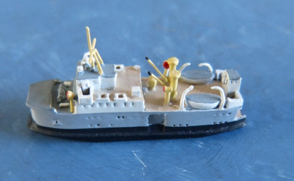 Risawoleska Ship Model 92 - norwegian Passenger Ship / Ferry Gudvangen - 1 : 1250 !