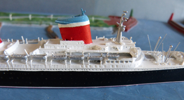 CM KR Modell 71 Atlantik Liner Passagierschiff United States Maßstab 1:1250