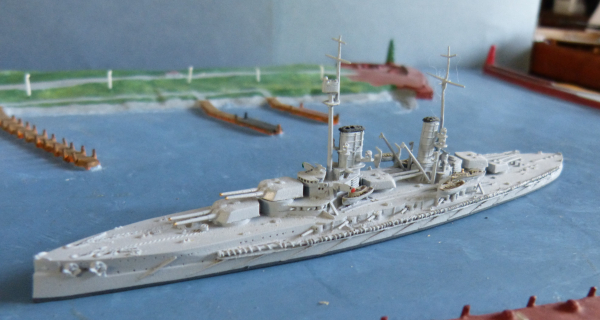 Navis Modell NM 2 A N Schlachtschiff Kronprinz 1 : 1250 deutsche Kaiserliche Marine