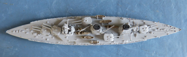 Navis Modell 26 A N Schlachtkreuzer Moltke 1 : 1250  deutsche Kaiserliche Marine