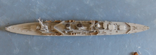 Neptun Ship Model : Royal Navy 2. World War Cruiser HMS Exeter