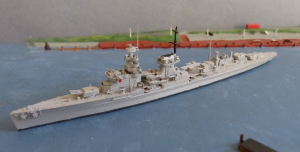 Neptun Modell - leichter Kreuzer Nürnberg der Kriegsmarine - 1:1250