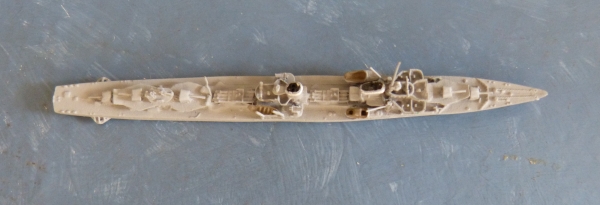 Neptun Ship Model 1065 - German 2. World War Destroyer Z 5 - 8 , 1:1250 !