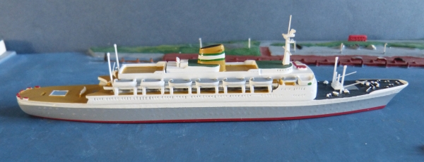 Hansa Modell 147 - Kreuzfahrtschiff / Liner Statendam - Holland America Line - 1:1250