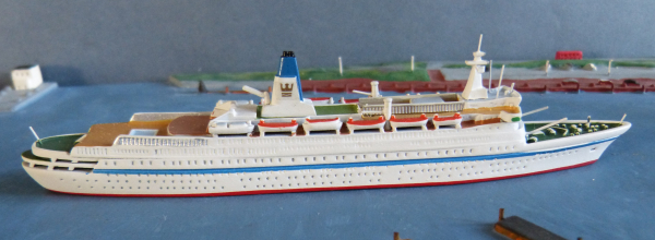 Hansa Modell S 376 Kreuzfahrtschiff Passagierschiff Royal Odyssey Maßstab 1:1250