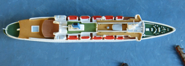 Hansa Modell S 376 Kreuzfahrtschiff Passagierschiff Royal Odyssey Maßstab 1:1250