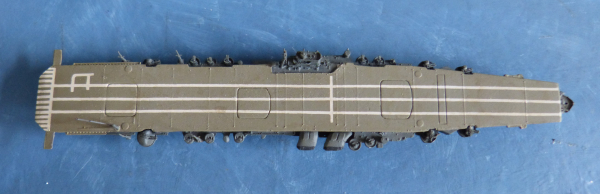 Neptun 1214 Ship Model Japanese Navy 2. World War Aircraft Carrier Hiryu Scale 1:1250