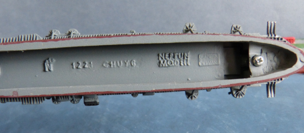 Neptun 1221 Ship Model Japanese Navy 2. World War Aircraft Carrier Chuyo Scale 1:1250