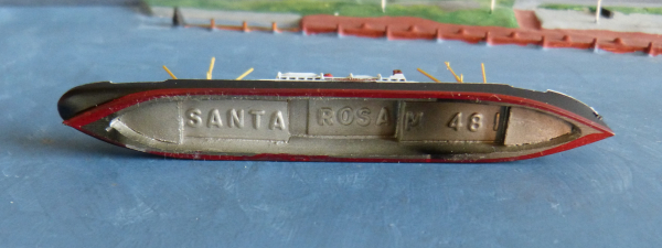 Mercator Ship Model 481 German Passenger Steamer Santa Rosa 1 : 1250 HDSG