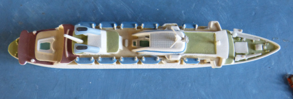 Hansa Ship Model S 262 Passenger Ship Cruise Liner Starward Scale 1 : 1250 Norwegian Cruise Line