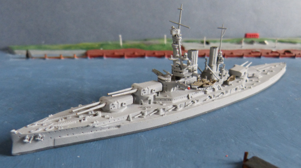 Navis Ship Model 1A N - German First World War Battleship Baden - Scale 1:1250