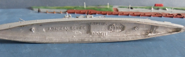 Neptun Modell 1034 - Panzerschiff Admiral Scheer 1 : 1250 - deutsche Kriegsmarine