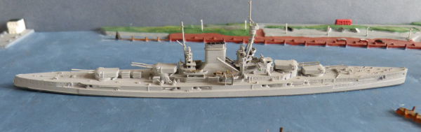 Navis Ship Model 20N German First World War imperial Navy Battlecruiser Yorck 1:1250