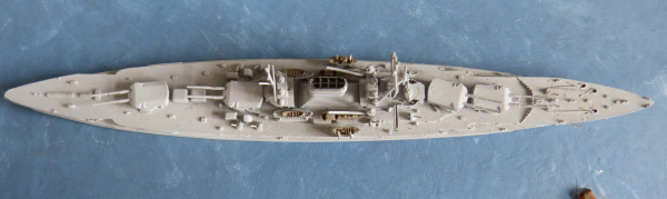 Navis Ship Model 20N German First World War imperial Navy Battlecruiser Yorck 1:1250
