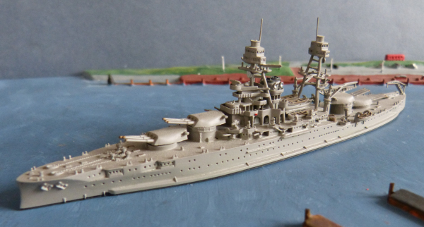 Neptun Ship Model N 1306 US Navy Battleship Arizona Scale 1:1250