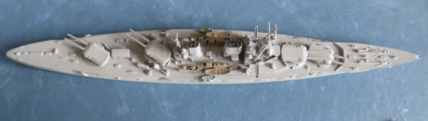 Navis Ship Model 21 N German First World War imperial Navy Battlecruiser Mackensen 1:1250