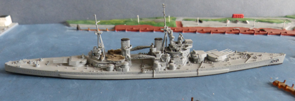 Neptun Ship Model N 1101 B Royal Navy 2. World War Battleship Prince of Wales Scale 1:1250