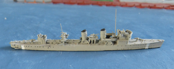 1:1250 Model Rhenania RHE 87 swedish Destroyer Nordenskjöld Navy 1941